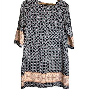 In style ethnic tunic mixed print modest blouse top medium Kurta style